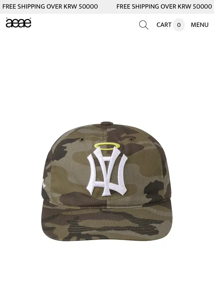 帽子 AE SYMBOL ANGEL WING CAP aeae 25S/S 'TOUCH' 5TH RELEASE • AE SYMBOL ANGEL WING CAP DATE 25